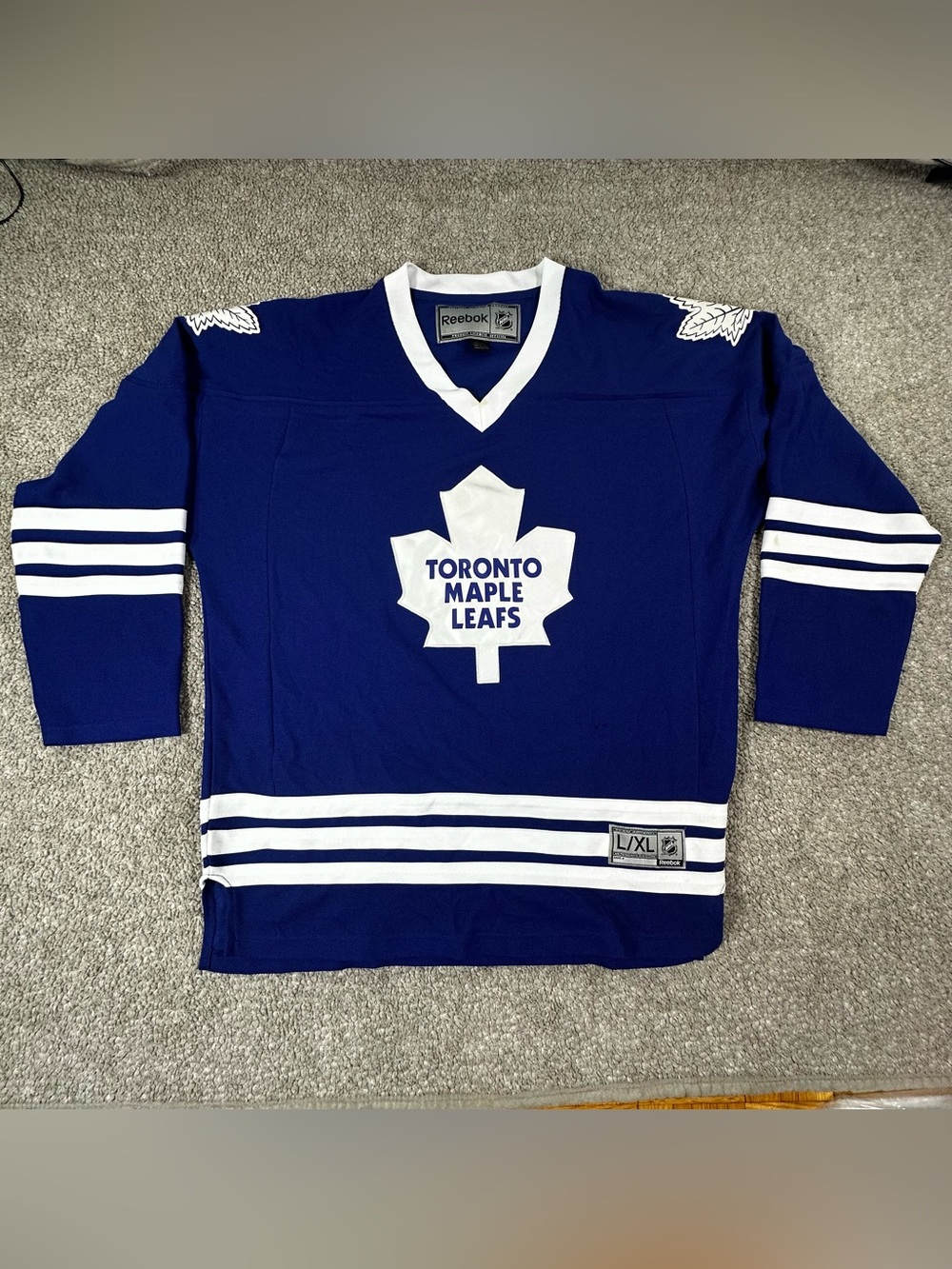 Reebok Toronto Maple Leafs NHL Blue Youth L/XL